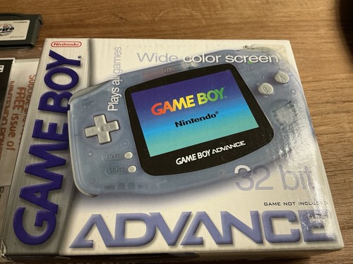 Game boy advance console - game,