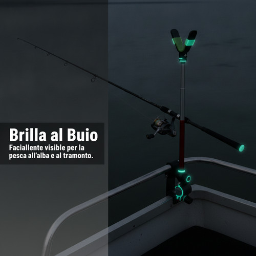 Portacanna pesca regolabile - da,
