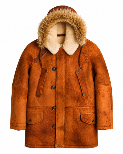 Cappotto parka uomo lungo