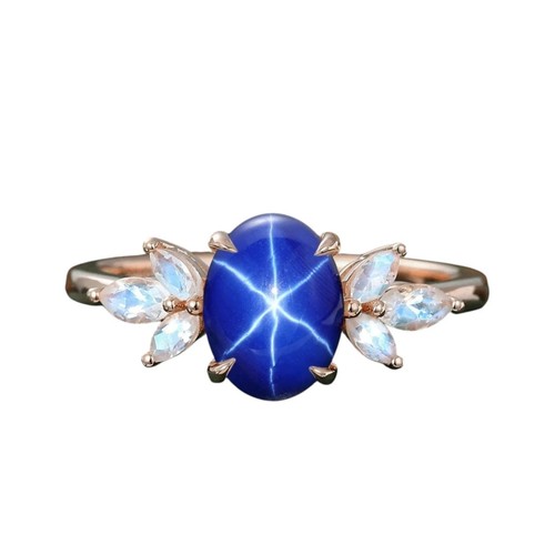 Anello cocktail blue lindy - blue,