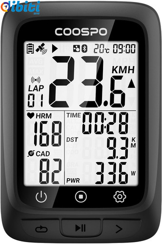 Bc107 ciclocomputer gps senza - gps,