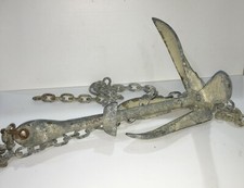 ANCORA PIEGHEVOLE ad ombrello ACCIAIO STAMPATO ZINCATO PER GOMMONE E BARCA cm 40