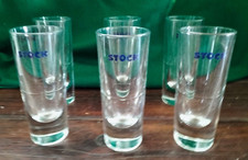 Liquore STOCK 6 Bicchieri Pubblicitari da Amaro Vintage