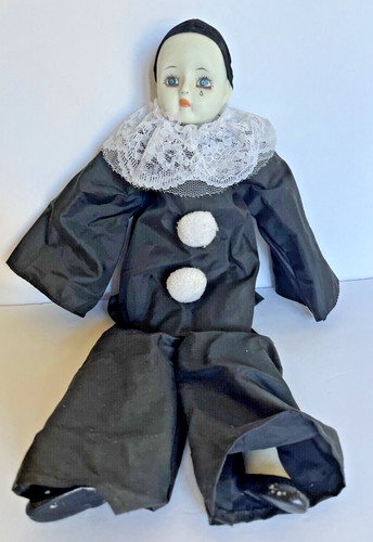 Pierrot clown bambola - pierrot,