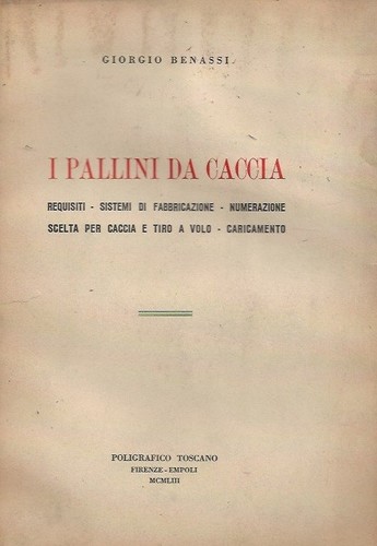 Pallini caccia montevecchio - pallini,