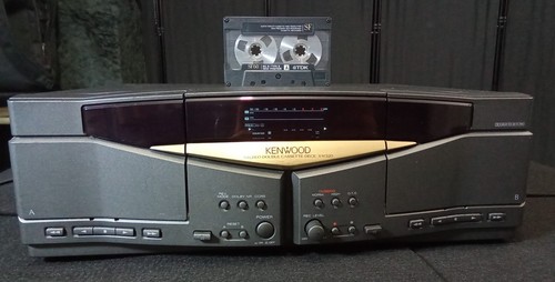 Piastra cassette kenwood - a,