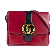 Borsa a tracolla originale Gucci GG Marmont rosso/nero pelle/tono oro - z7550