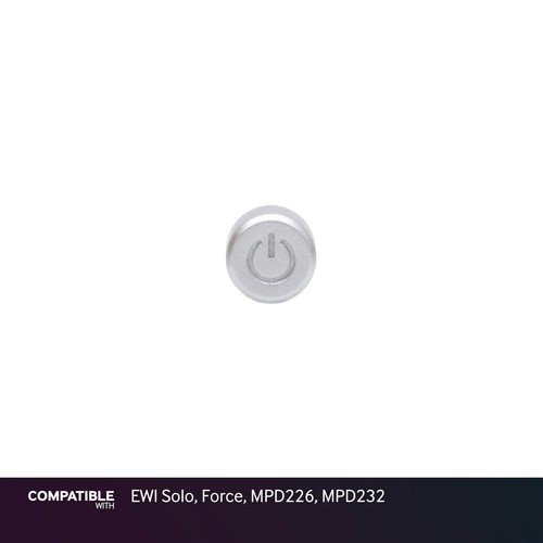 Akai silver power button - power, cap