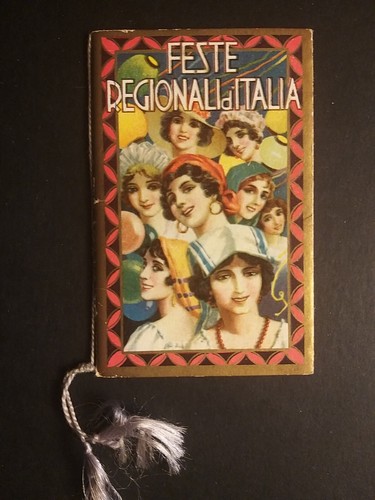 Calendarietto feste - calendarietto, (1934).