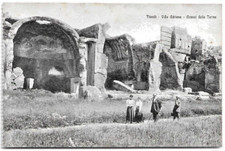 CARTOLINA DI ROMA ,TIVOLI - VILLA ADRIANA - AVANZI DELLE TERME non viaggiata
