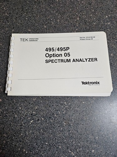 Tektronix 495a 495ap - tektronix, 495a/495ap
