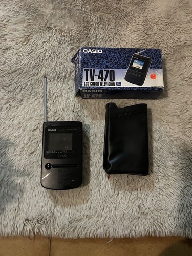 470 casio pocket color - tv-470,