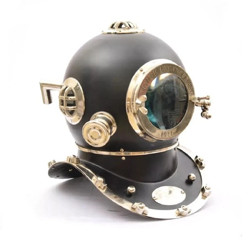 Casco immersione nero - casco,