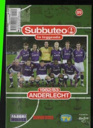 Anderlecht 1982 subbuteo la - 1982-83,