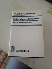 Franco Fiandanese Codice Di Procedura Penale Commentato Zanichelli Q