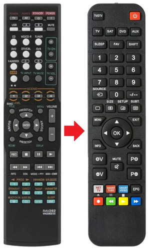 Telecomando adatto per yamaha - telecomando,