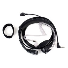 1Pin PTT Heavy Duty Throat Mic