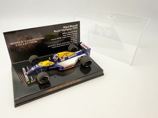 1992 Mansell Williams FW14B 1:43 Minichamps Camel Dirty Finish Line 436926605