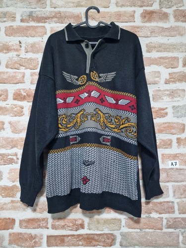 Maglione con colletto vintage - maglione,
