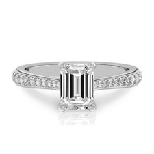 Fede Nuziale in Oro Bianco 18K
