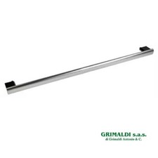 MANIGLIA INOX NERA IMPUGNATURA