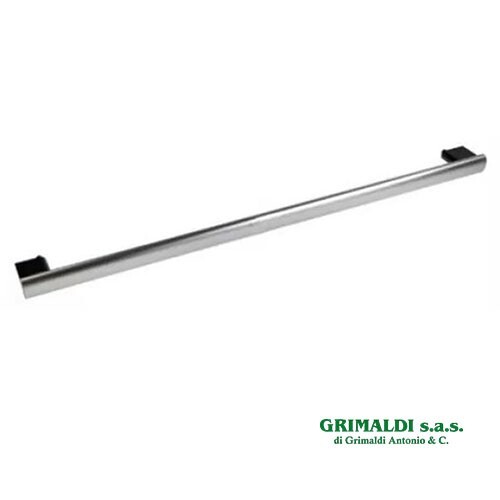 Maniglia inox nera impugnatura - inox,