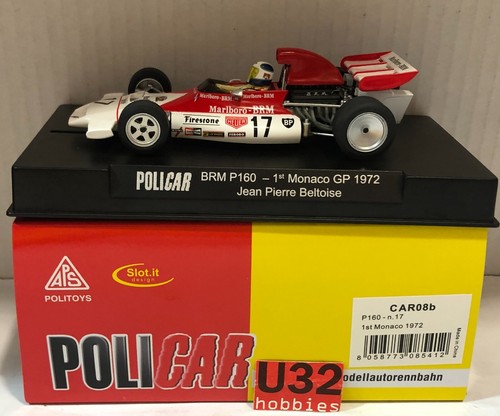 Slot car policar car08b brm - slot,