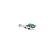 Firewire 1394a scheda a piena altezza PCIe-x1 FH a due porte