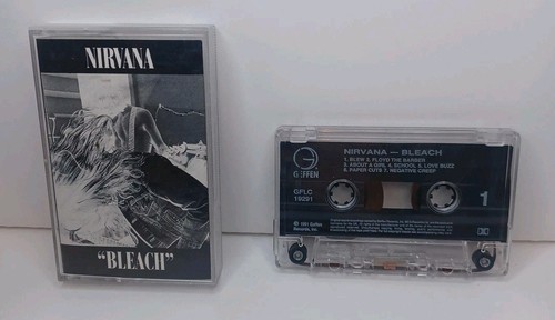 Nirvana bleach cassette - nirvana,