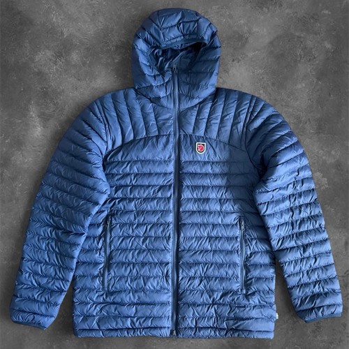 Giacca con cappuccio blu