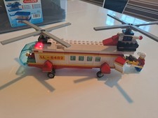 Lego City 6482 Resque Helicopter (1989) perfettamente funzionante. Completo