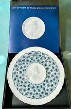 Piatto Richard-Ginori Doccia, (tiratura limitata 1974), raro Cosimo de Medici