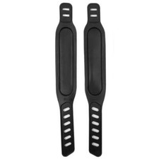 COPPIA DI CINGHIE PER PEDALI GENERICI PER CYCLETTE BIKE RECUMBENT VERTICAL RECLI