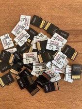 Lotto x6 Micro SD Sandisk Temperature Industrial  8GB classe 10 - 6x stock New