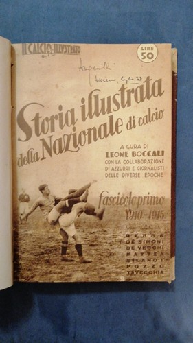 Calcio illustrato 1950 - illustrato,