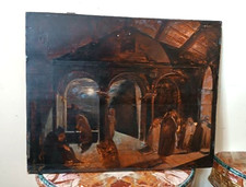 dipinto antico  olio su tavola