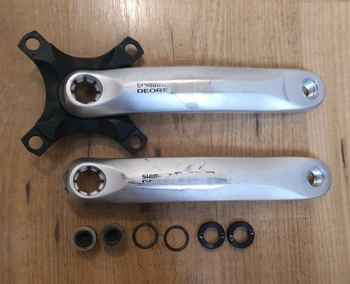Set braccio pedivella shimano - braccio,