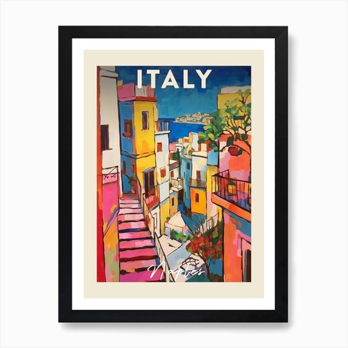 Quadro napoli italia dipinti - napoli,