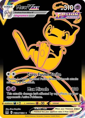 Mew vmax tg30 pokemon - vmax, tg30/tg30