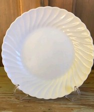 Richard Ginori Ancona Porcellana Bianca 6 Piatti  Dessert  Diam. 21,5 cm.