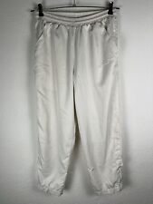Nike Vintage Pantaloni taglia S Bianco TrackPants Joggers Sweatpants Trousers