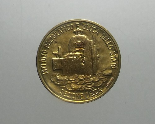 Medaglia zecca roma - zecca,