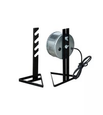 GIRARROSTO COMBINATO ELETTRICO IN ACCIAIO NERO 10 KG 85 CM