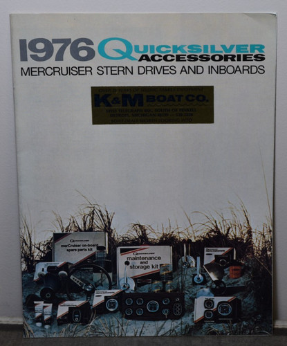 1976 quicksilver accessori - 1976,
