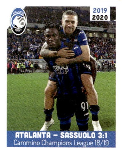 Figurina atalanta calcio - figurina,