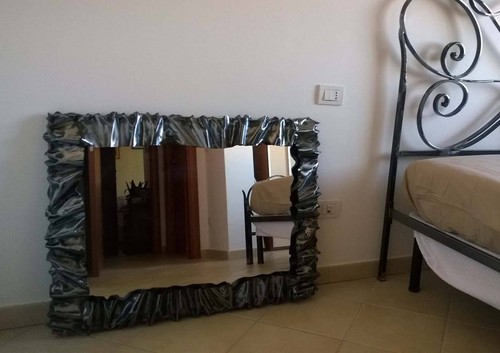 Cornice specchio ferro battuto - specchio,