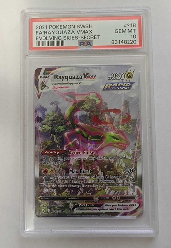 Rayquaza vmax alternate art - (alternate,