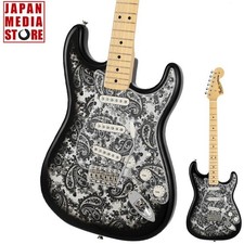 Fender Made in Japan Limited Stratocaster Maple Black Paisley Chitarra elettrica