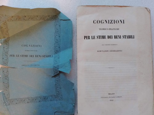 Pegoretti giov cognizioni - giov.,,