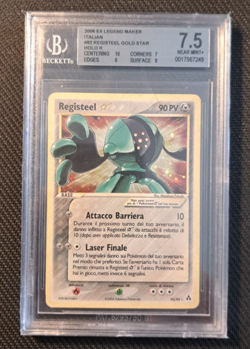 Carta pokemon registeel - -,